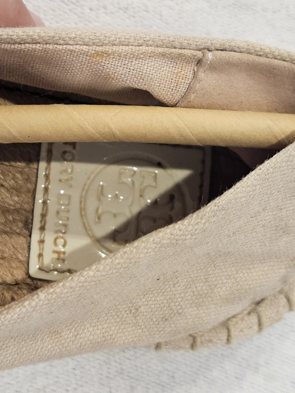 Tory Burch Poppy Espadrilles Flats Shoes Pre Owned Size 6